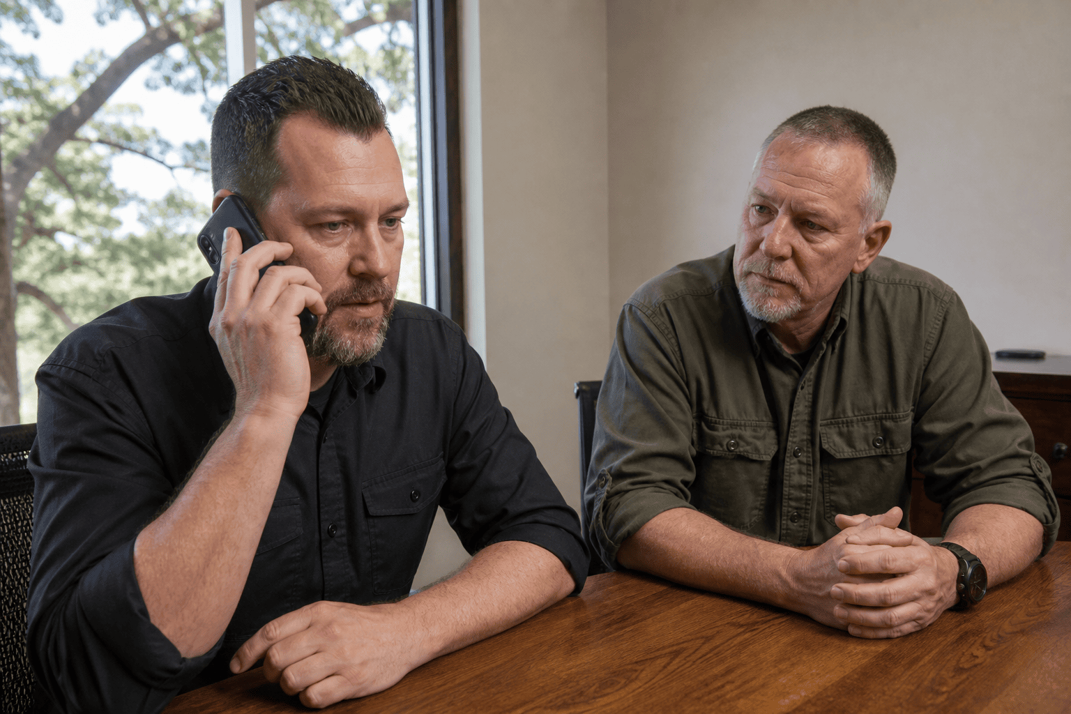 Talking with a men’s recovery ministry about getting into the program in Northwest Arkansas