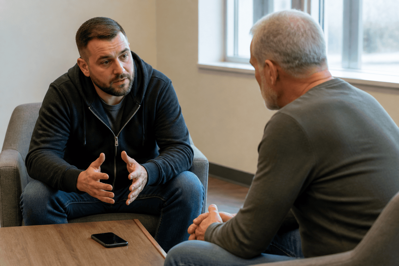 A recovery community in Northwest Arkansas supporting men after a recovery program