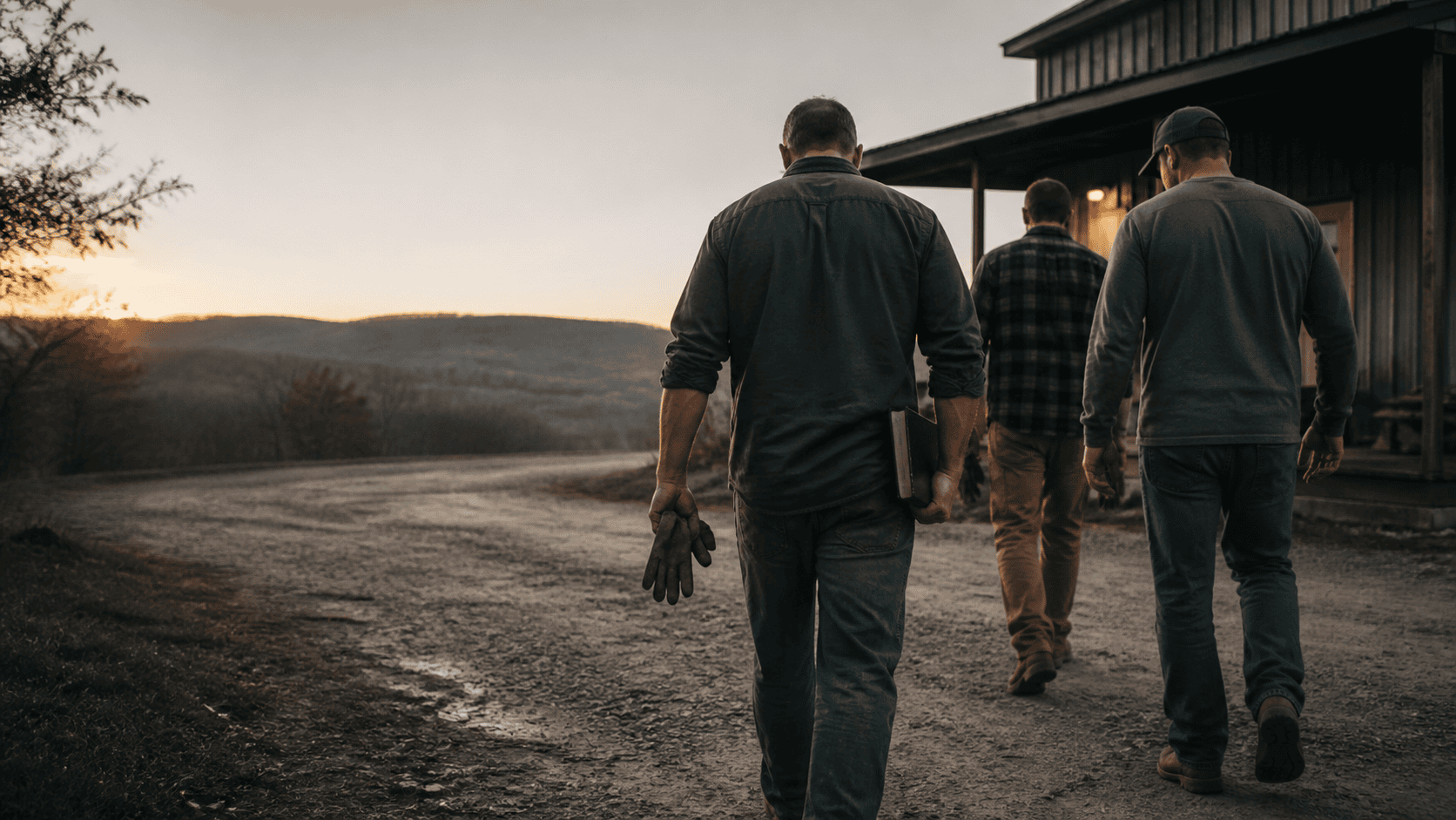 A man deciding to enter a faith-based recovery program in Northwest Arkansas
