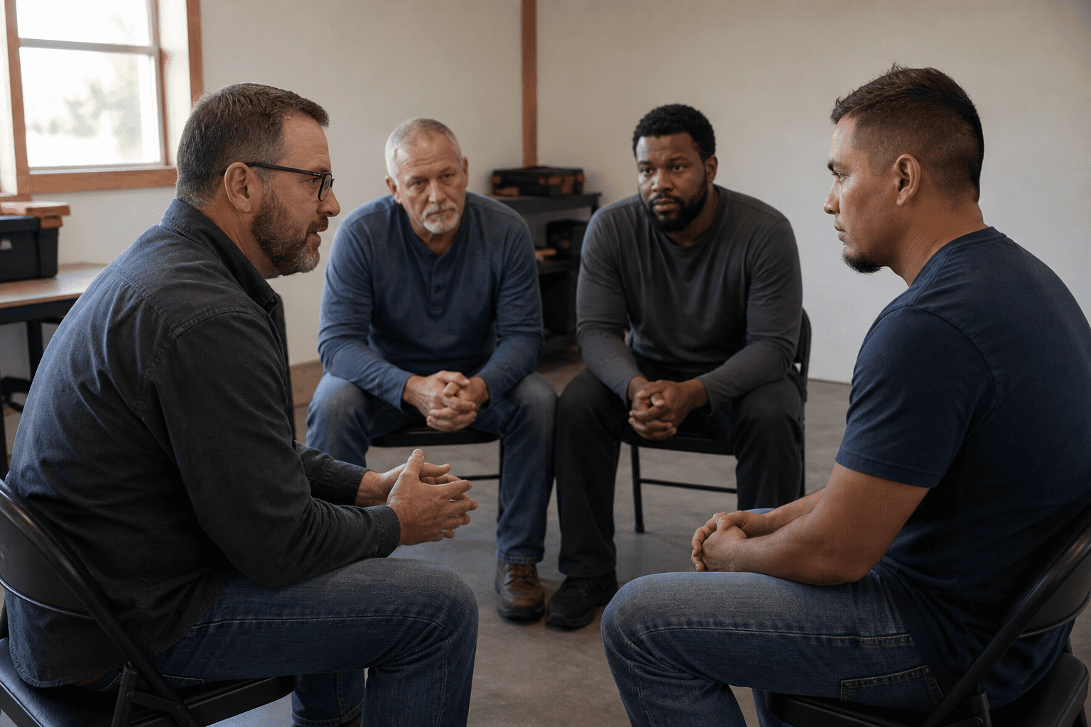 Churches and business partners supporting men's addiction recovery in Rogers Arkansas