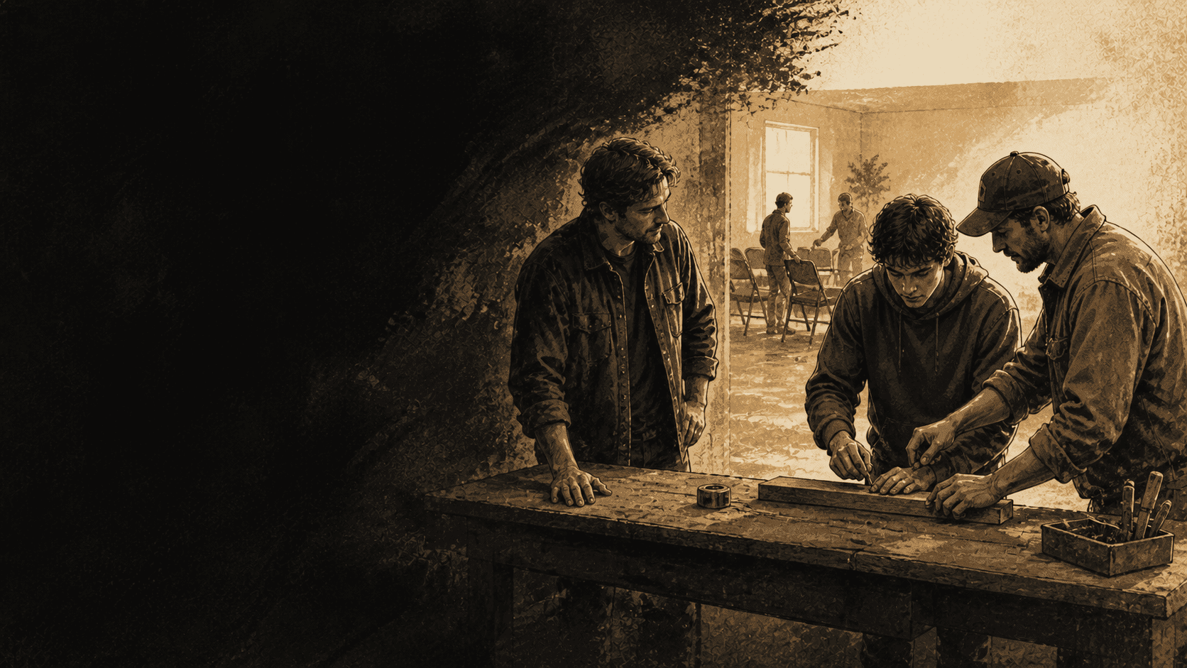 Churches, employers and volunteers partnering with a men’s recovery ministry in Rogers Arkansas